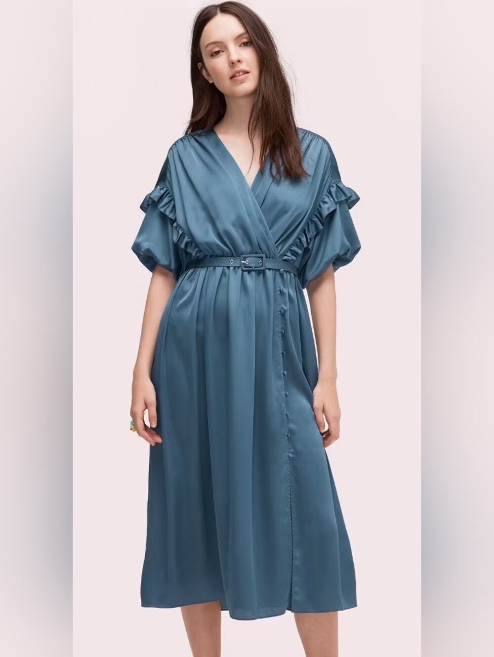 Kate Spade Satin Mini Dress Size 8